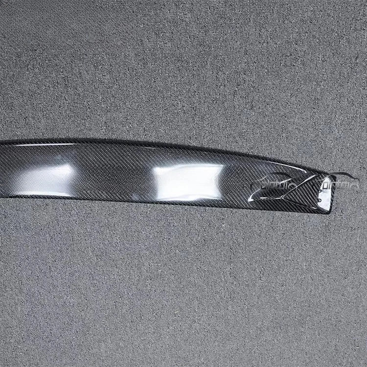 Car Carbon Fiber Front Bumper Lip Chin Spoiler Winglet Splitter For VW Scirocco R 2009-2014