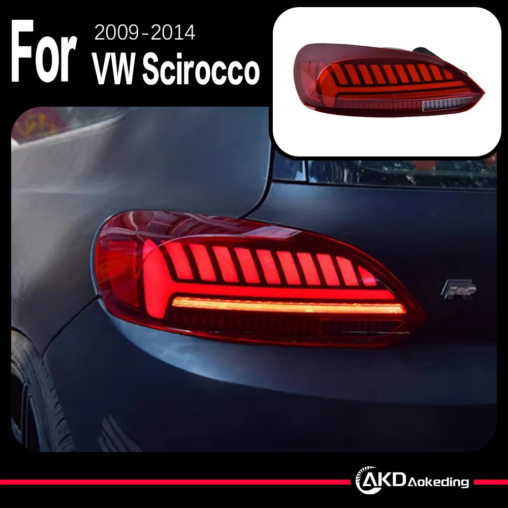 AKD VW Scirocco Tail Lights 2009-2014 LED