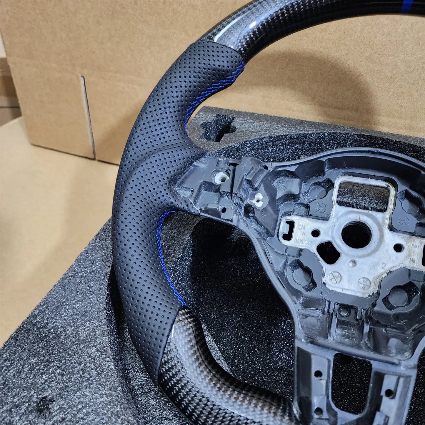 Carbon Fiber Steering Wheel - MK6 Platform