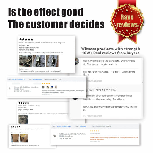 Titanium Valved Catback Exhaust For GOLF GTI MK6 / Scirocco