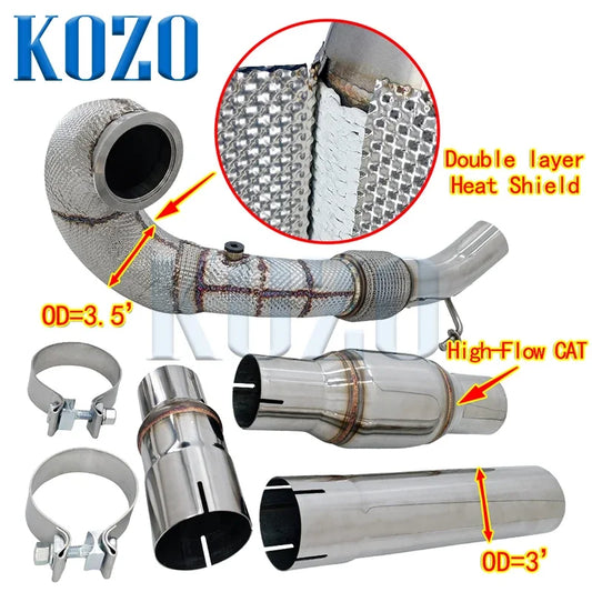 Downpipe for VW GOLF GTI MK7 MK7.5 EA888 2.0T