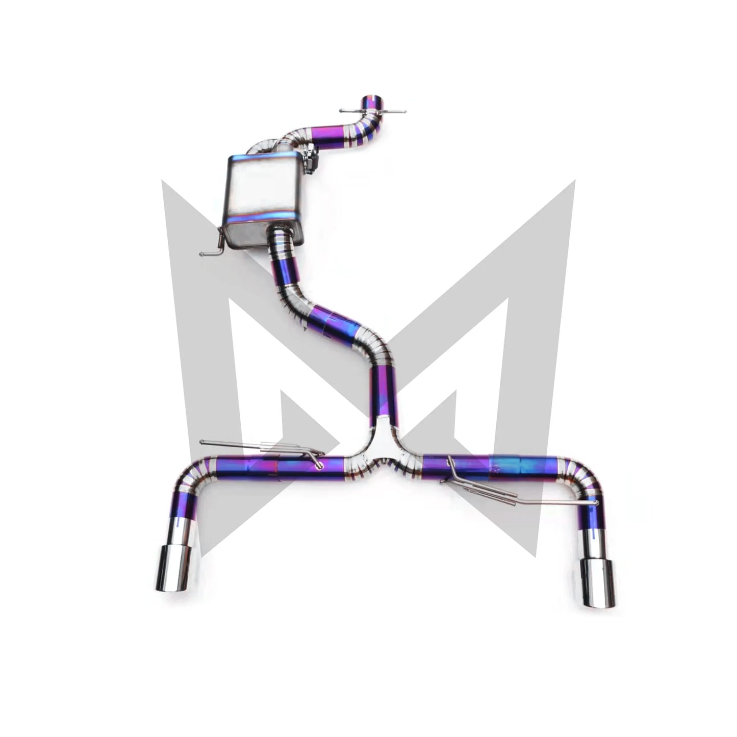 MANX Titanium Valved Catback Exhaust For VW GOLF GTI MK6
