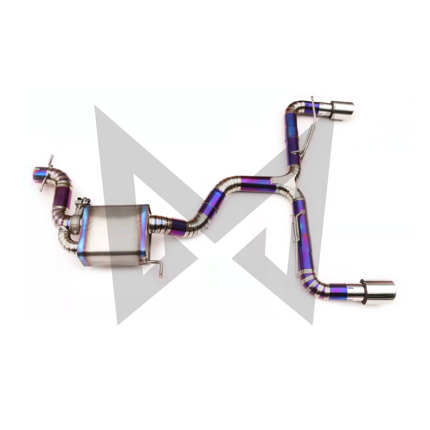 MANX Titanium Valved Catback Exhaust For VW GOLF GTI MK6