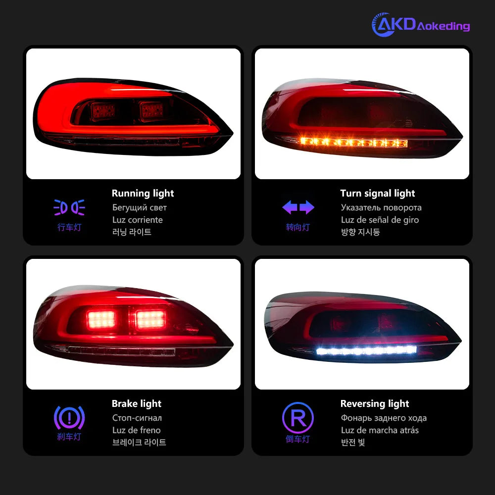AKD Taillights for VW Scirocco LED