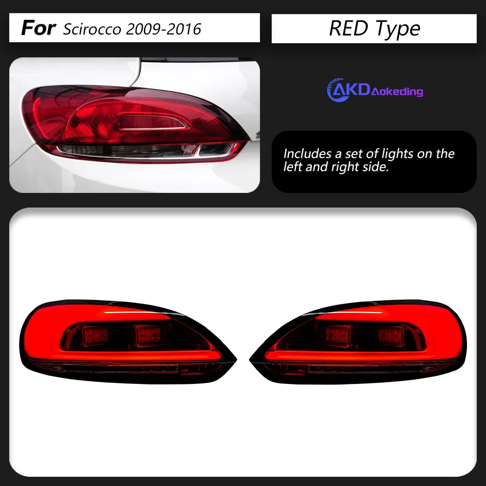 AKD Taillights for VW Scirocco LED