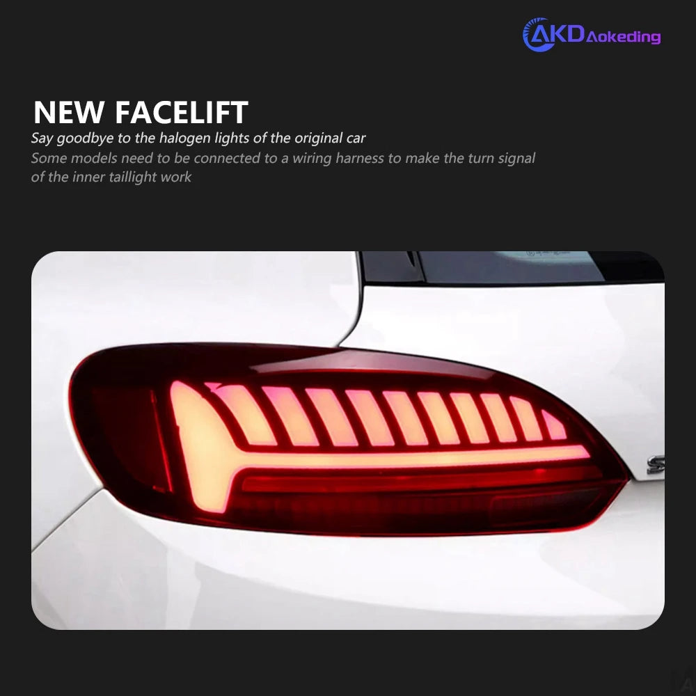 AKD VW Scirocco Tail Lights 2009-2014 LED