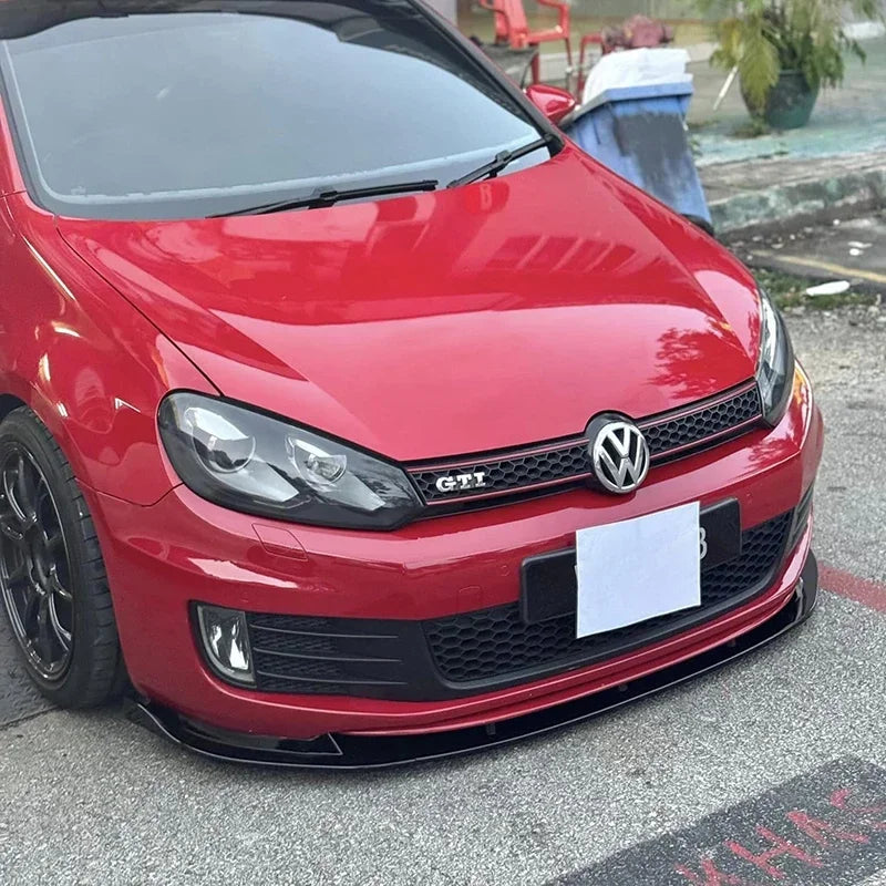 Maxton-Style Front Lip Kit for VW Golf MK6 GTI/GTD