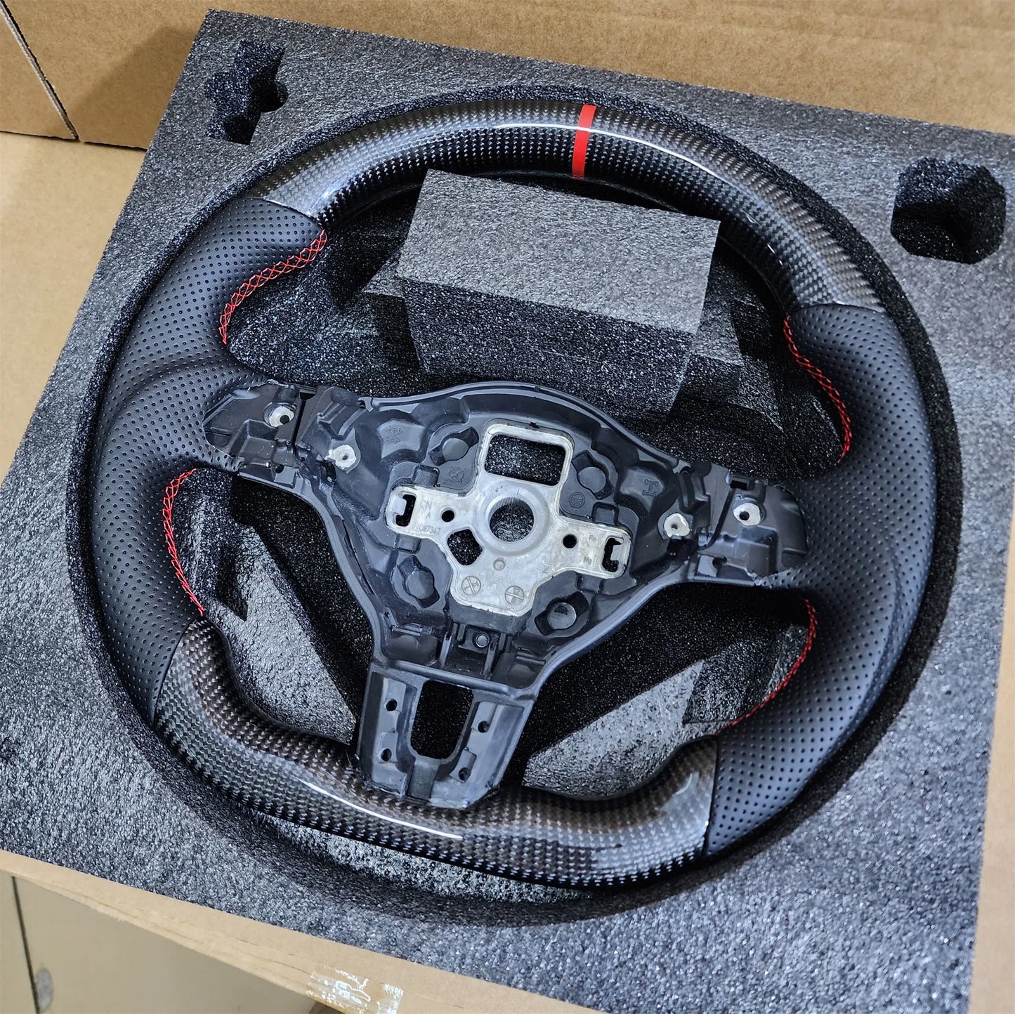 Carbon Fiber Steering Wheel - MK6 Platform