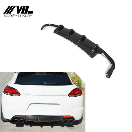 Carbon fiber rear diffuser