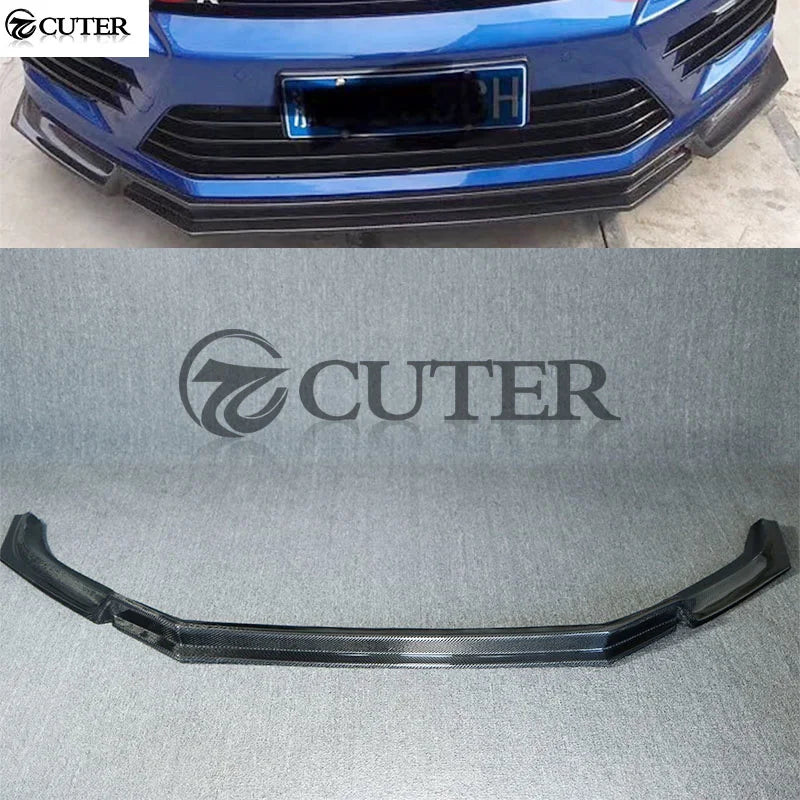 Carbon Fiber Lip Spoiler for Scirocco R FL