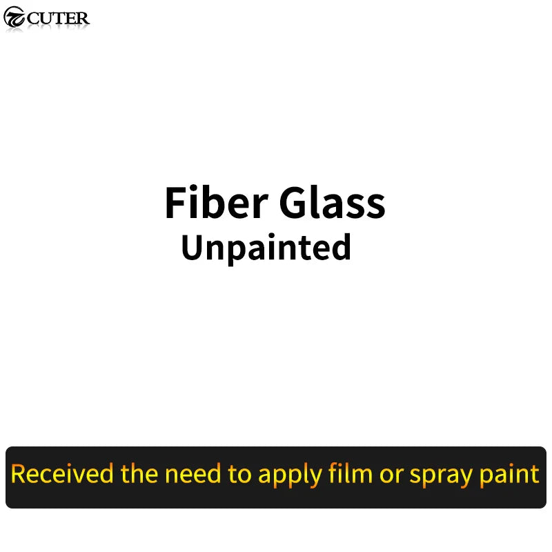 Carbon Fiber Lip Spoiler for Scirocco R FL