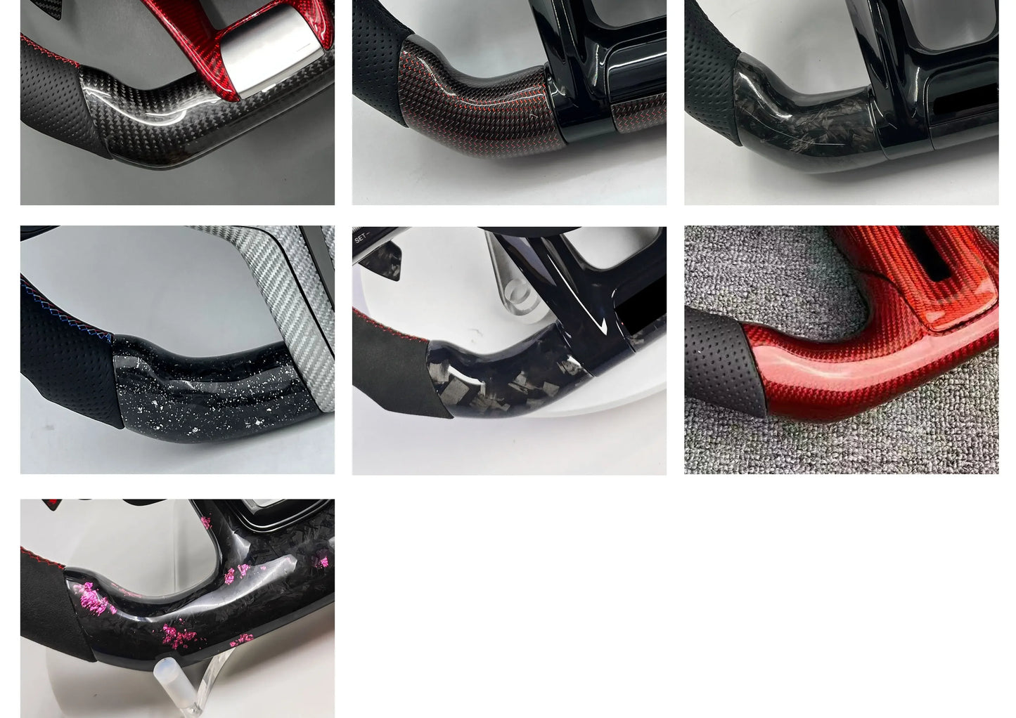 VW Full Leather Flat Bottom Steering Wheel