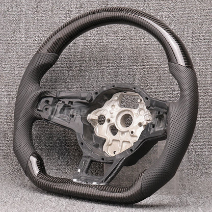 Carbon Fiber & Alcantara Steering Wheel for VW Golf 7 / 7.5 GTI R (DSG)