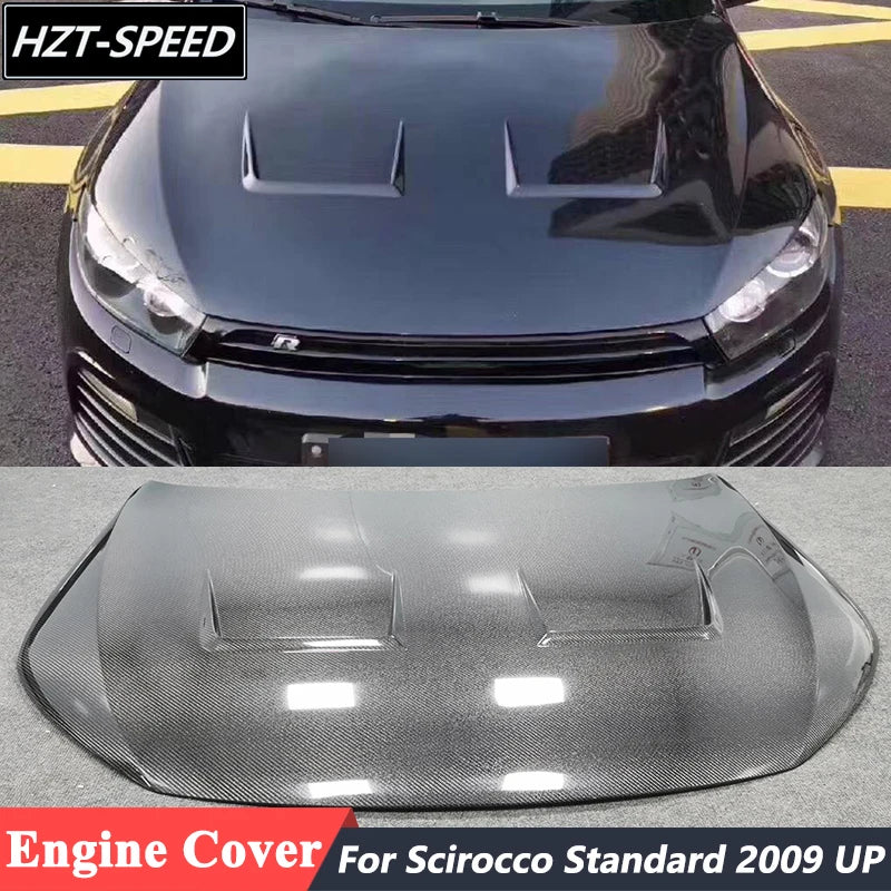 Carbon Fiber Hood For Volkswagen Scirocco