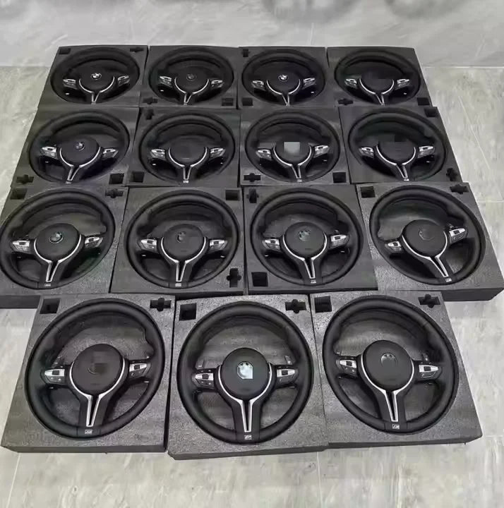 VW Full Leather Flat Bottom Steering Wheel