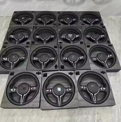 VW Full Leather Flat Bottom Steering Wheel