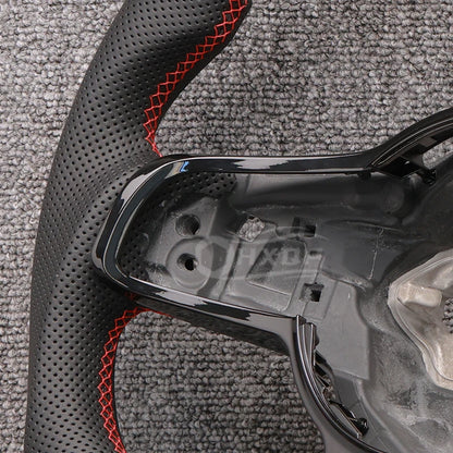 Carbon Fiber & Alcantara Steering Wheel for VW Golf 7 / 7.5 GTI R (DSG)