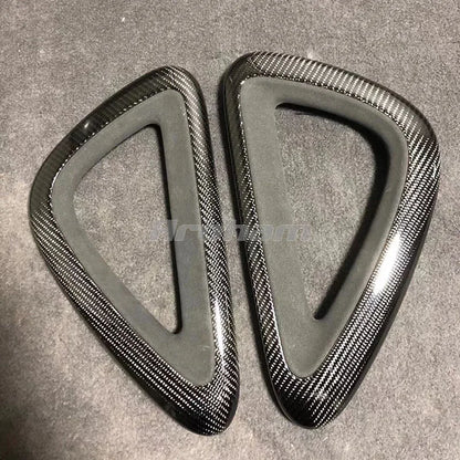 Carbon Fibre Door Interior Grab Handle Trim