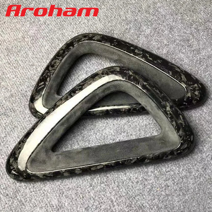 Carbon Fibre Door Interior Grab Handle Trim