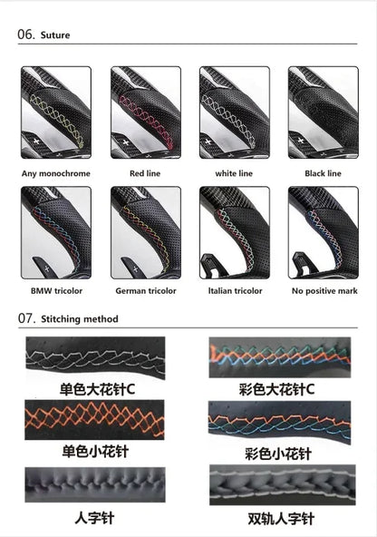 VW Full Leather Flat Bottom Steering Wheel