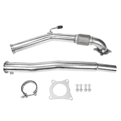 Catless Downpipe For MK5 MK6 VW GOLF GTI JETTA 3'' Audi A3 2.0T