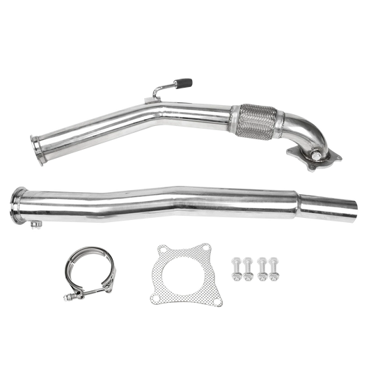 Catless Downpipe For MK5 MK6 VW GOLF GTI JETTA 3'' Audi A3 2.0T