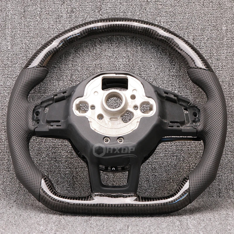 Carbon Fiber & Alcantara Steering Wheel for VW Golf 7 / 7.5 GTI R (DSG)