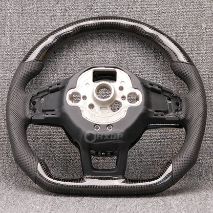 Carbon Fiber & Alcantara Steering Wheel for VW Golf 7 / 7.5 GTI R (DSG)