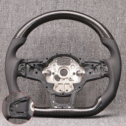 Carbon Fiber & Alcantara Steering Wheel for VW Golf 7 / 7.5 GTI R (DSG)