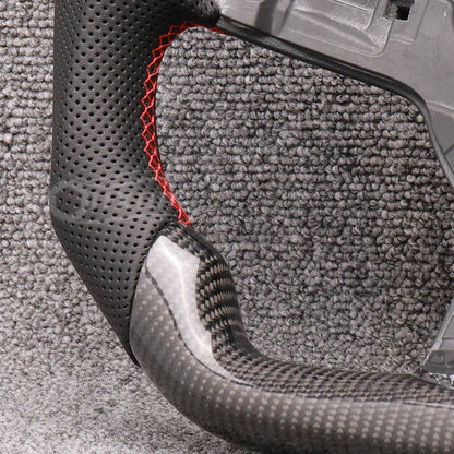 Carbon Fiber & Alcantara Steering Wheel for VW Golf 7 / 7.5 GTI R (DSG)