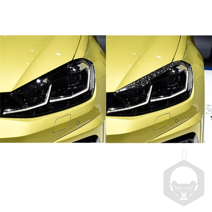 Carbon Fibre Headlight Eyelid Covers – VW Golf 7 / GTI / R (2013–2018)