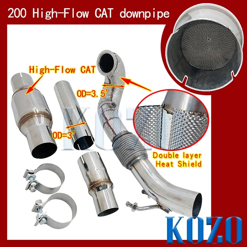 Downpipe for VW GOLF GTI MK7 MK7.5 EA888 2.0T