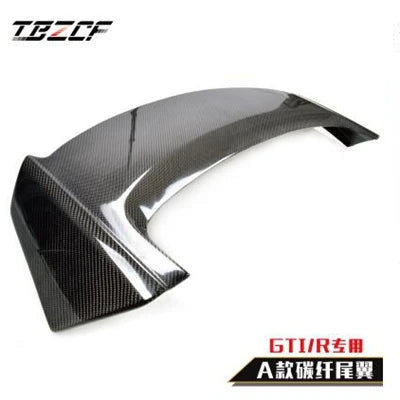High quality Carbon Fiber Rear Roof Spoiler Wing Window Tail Wings For VW for Volkswagen GOLF 7 for MK7 GTI R 2014-2017