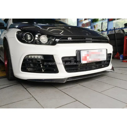 R Style Carbon Fiber Engine Trunk Hoods for VW Scirocco