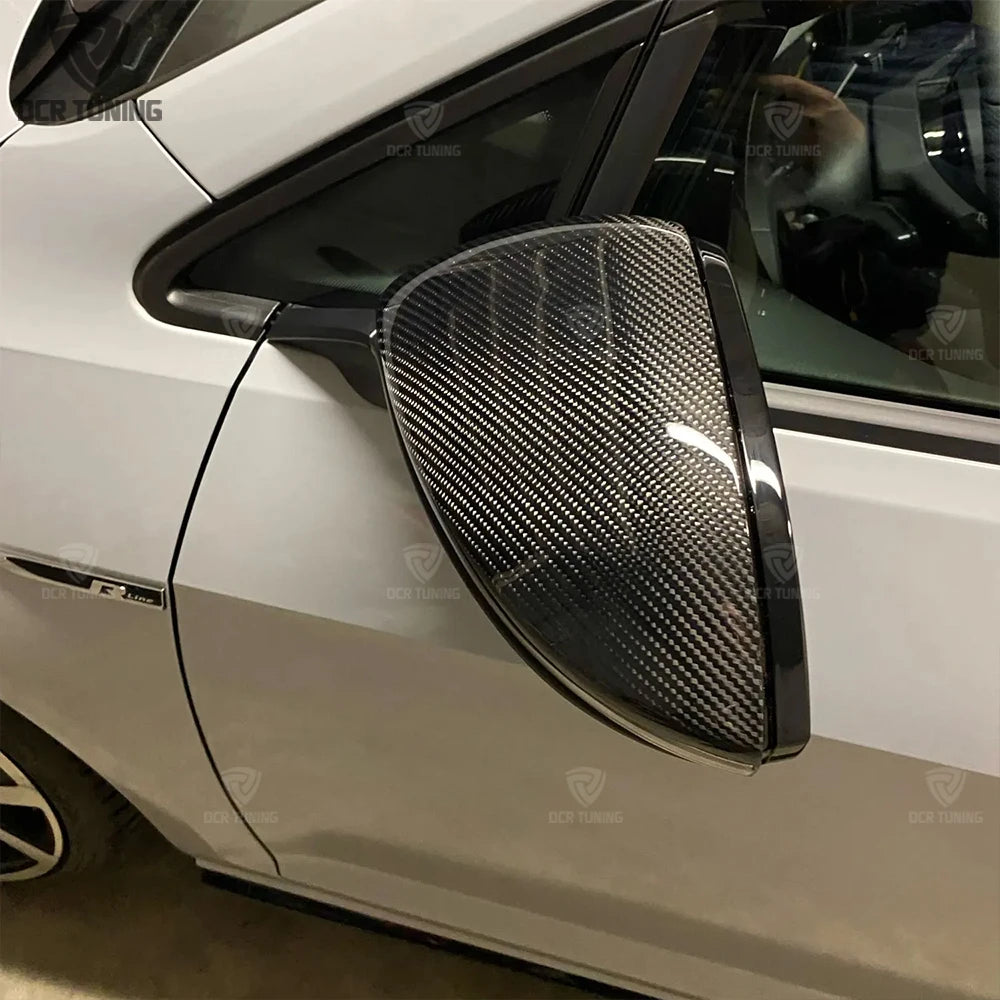 Real Carbon Fiber Mirror Covers – VW Golf MK4 / MK5 / MK6 GTI / MK7 R