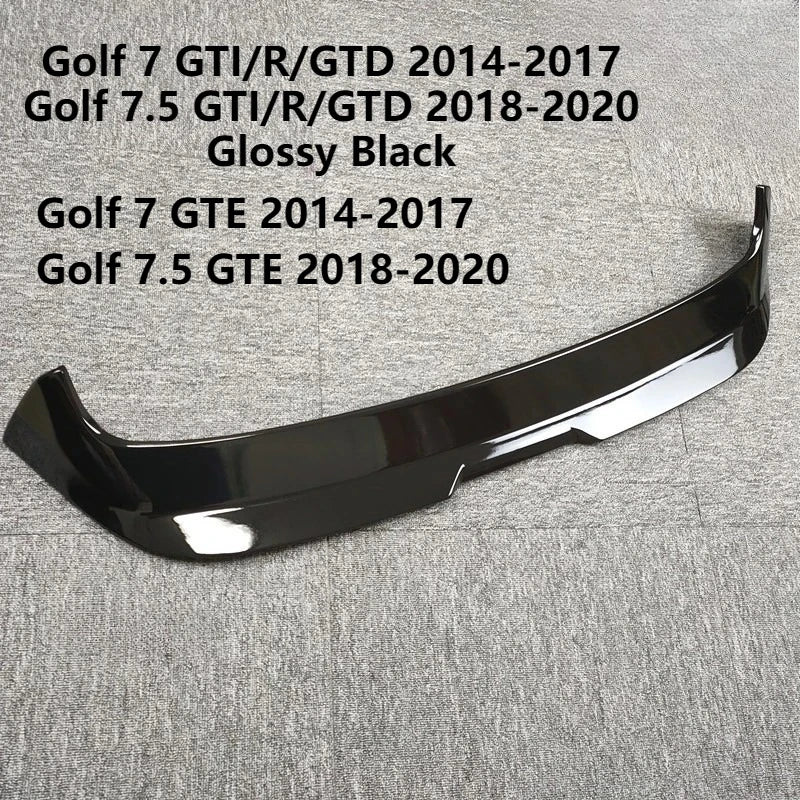 2014-2020 for VW Golf 7 7.5 MK7 7.5 R GTI GTD GTE Rline Spoiler Roof Lip Tail Fin Wing Lid Guard Board Kits Tuning Accessories