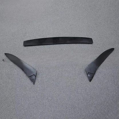 Car Carbon Fiber Front Bumper Lip Chin Spoiler Winglet Splitter For VW  Scirocco R 2009-2014