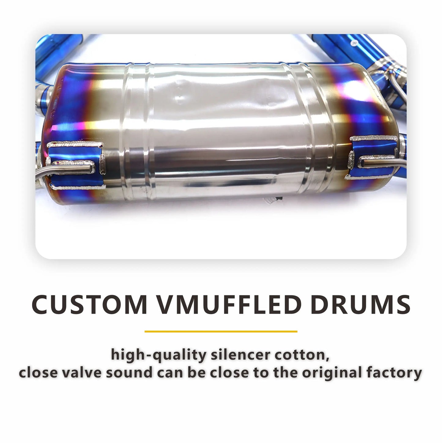 MANX Titanium Valved Catback Exhaust For VW GOLF GTI MK6